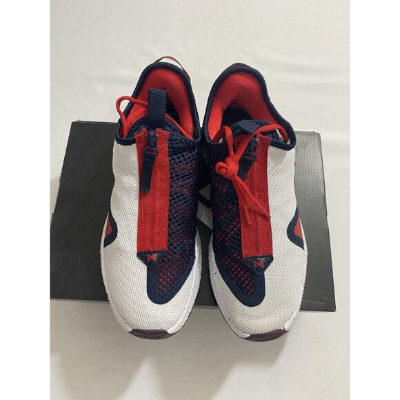 New Mens Size 8.5 White Red Blue Nike PG 4 Basketball Shoes CD5079 101 main image 6